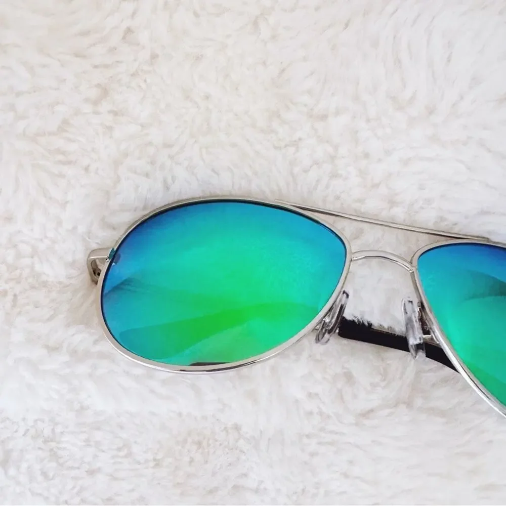 Jessa Green Polarized Classic Aviator Sunglasses